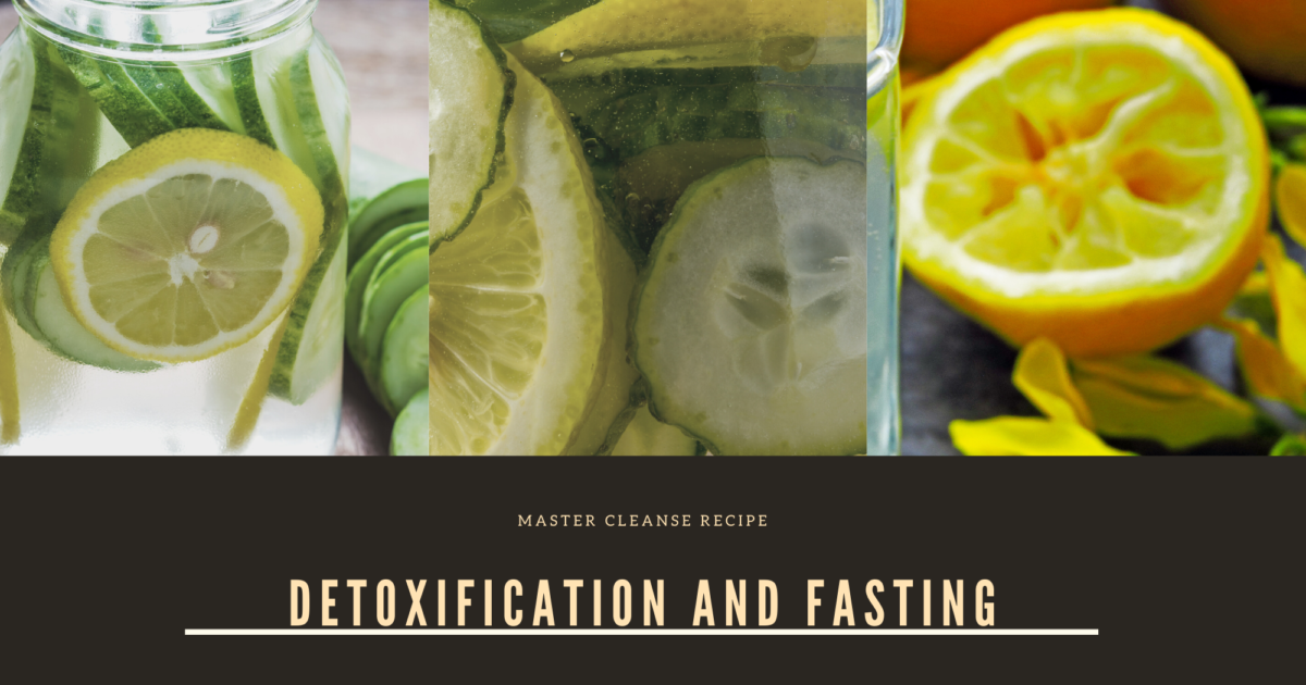 Detoxification and Fasting/Master Cleanse Recipe